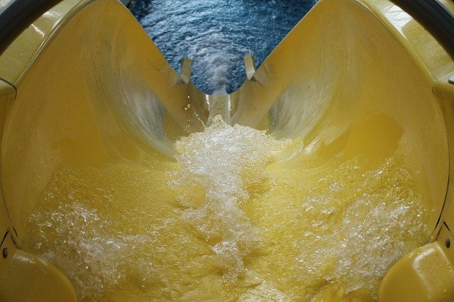 Tobogan parc aquatique
