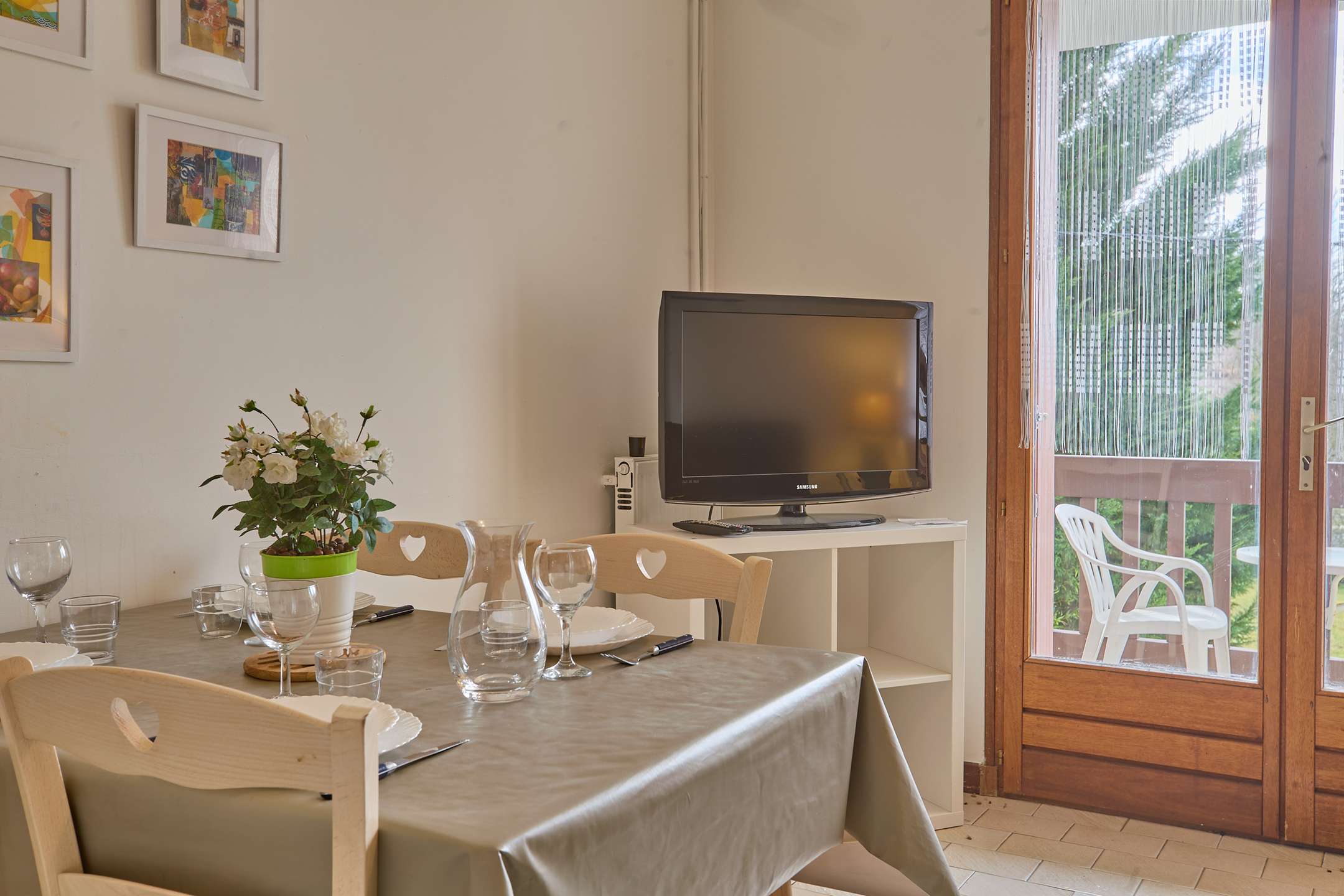 Appartement T2 2 personnes Résidence Les Ormes-WIFI-CLIMATISATION Photo du bien 12