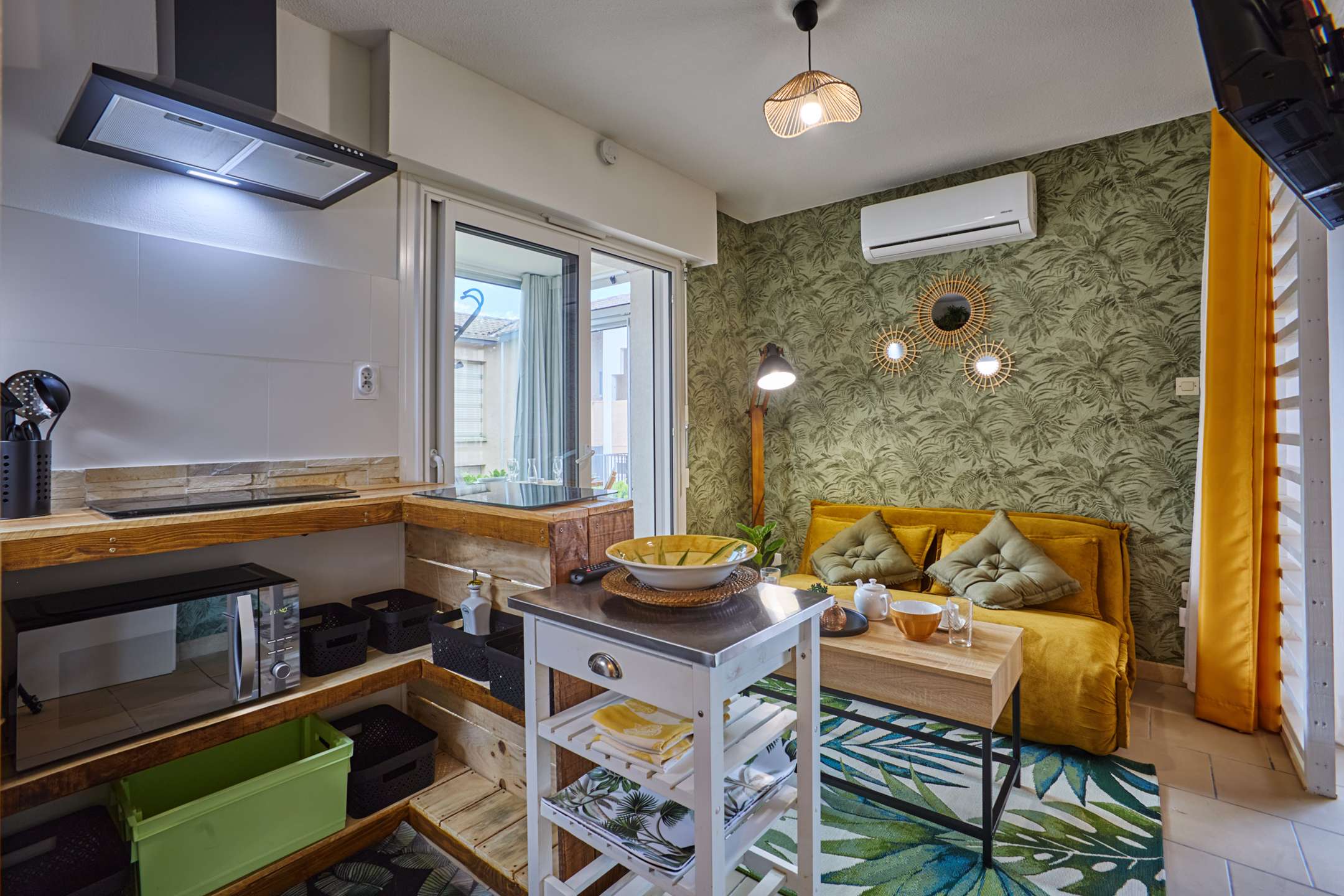 Appartement 2 personnes Résidence Du Soleil d'Oc - climatisation Photo du bien 10