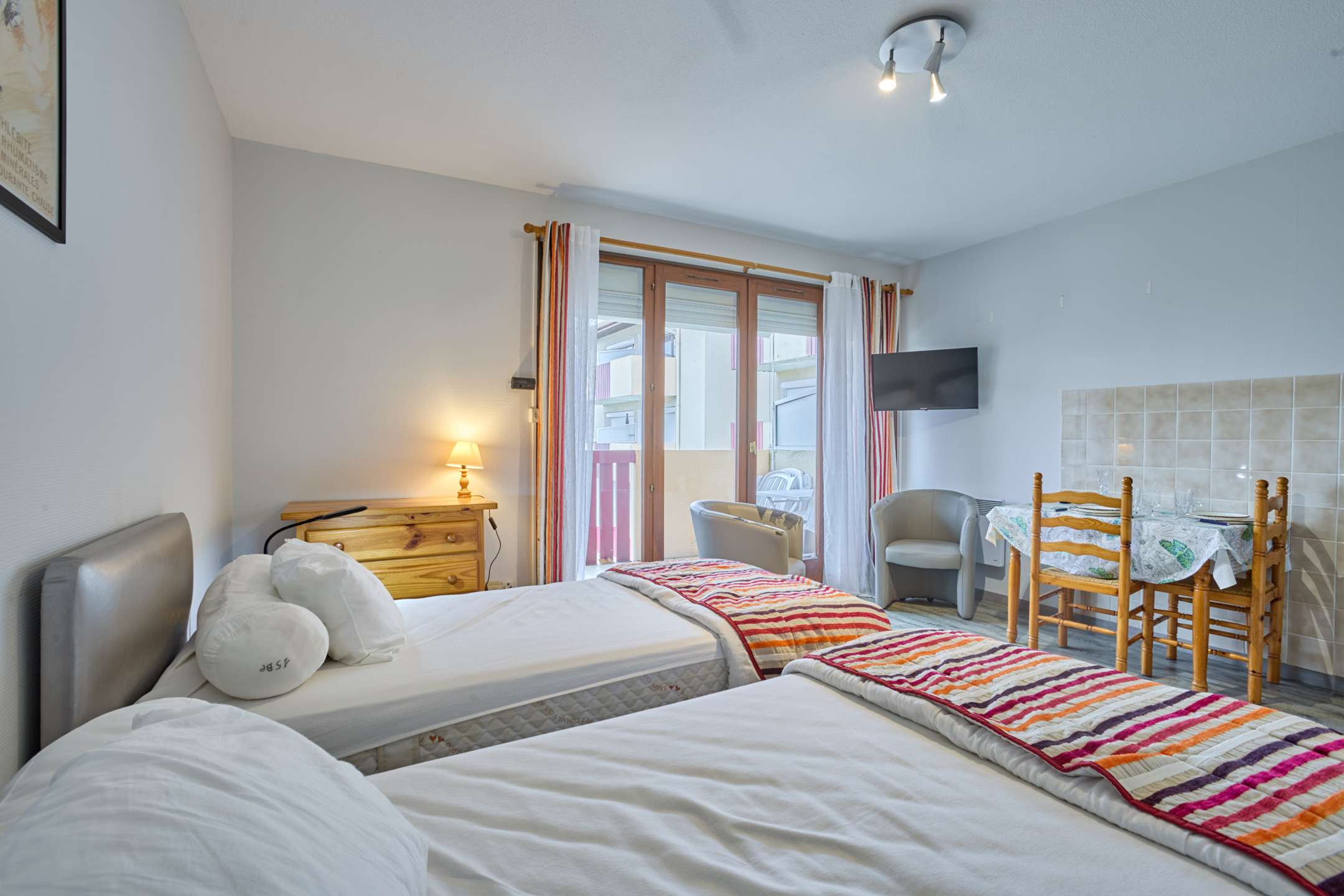 Studio 2 personnes Résidence Le Beaulieu à 350m des Thermes-wifi Photo du bien 11